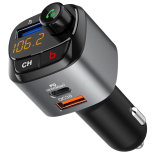 Bounn transmiter FM ładowarka samochodowa QC3.0+PD20W