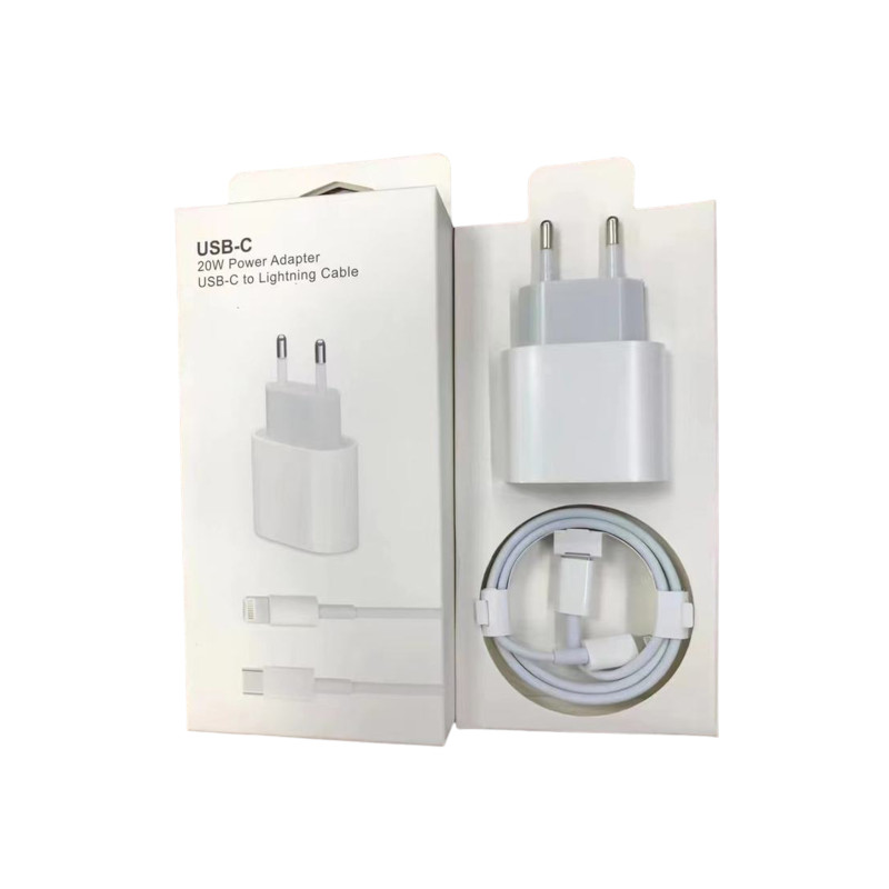 Ładowarka sieciowa 20W + kabel USB C / Lightning PD20W