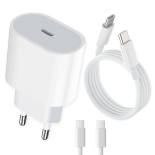 Ładowarka sieciowa 20W + kabel USB C / USB C PD20W
