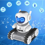 Robot zdalnie sterowany z funkcją Walkie-Talkie emocje LED