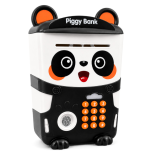 Skarbonka dziecięca elektroniczna Panda odcisk palca kod PIN