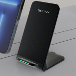 Bounn indukcyjna bezprzewodowa stacja ładowania QI 15W USB-C czarna
