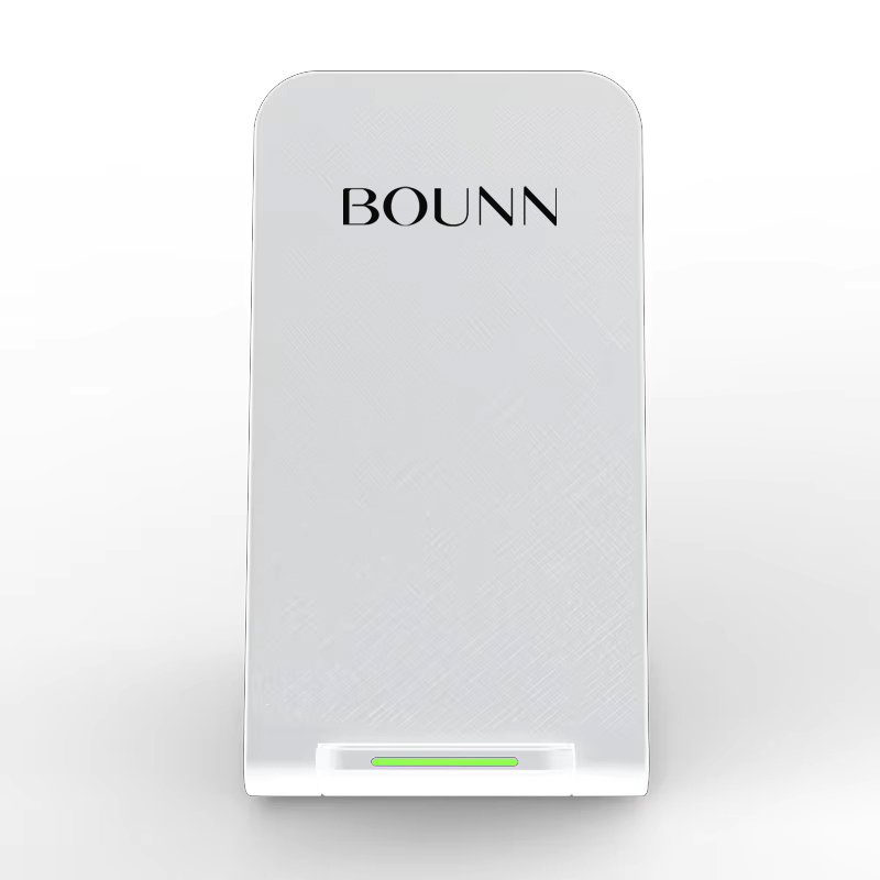Bounn indukcyjna bezprzewodowa stacja ładowania QI 15W USB-C biała