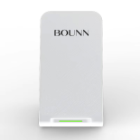 Bounn indukcyjna bezprzewodowa stacja ładowania QI 15W USB-C biała