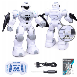 Robot zdalnie sterowany niebieski