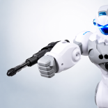 Robot zdalnie sterowany niebieski
