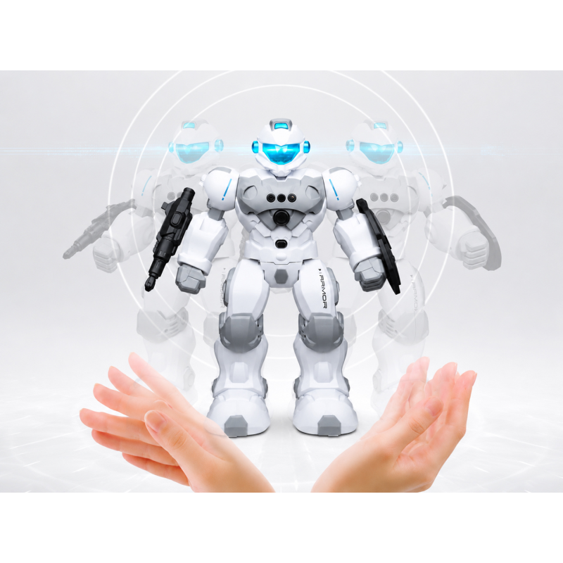 Robot zdalnie sterowany niebieski
