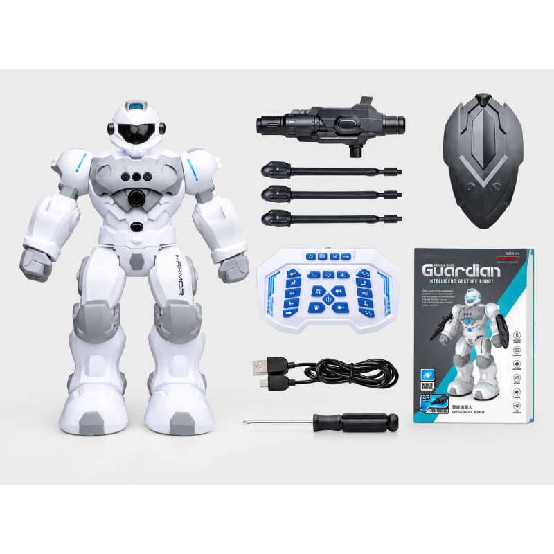 Robot zdalnie sterowany niebieski