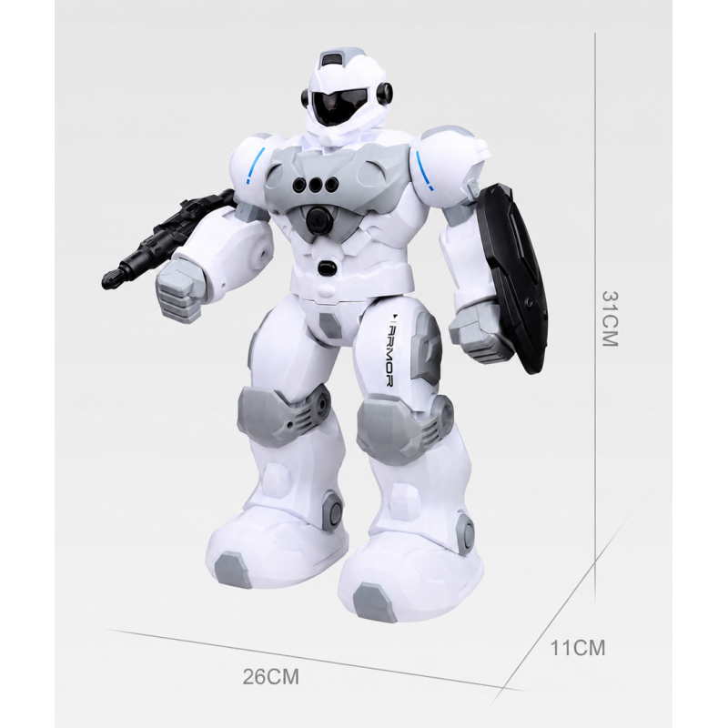 Robot zdalnie sterowany niebieski