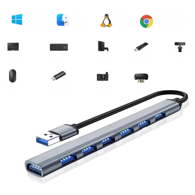 Adapter USB A TO 6*USB2.0+USB3.0