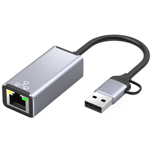 Adapter USB/TYPE C Ethernet 100Mbps