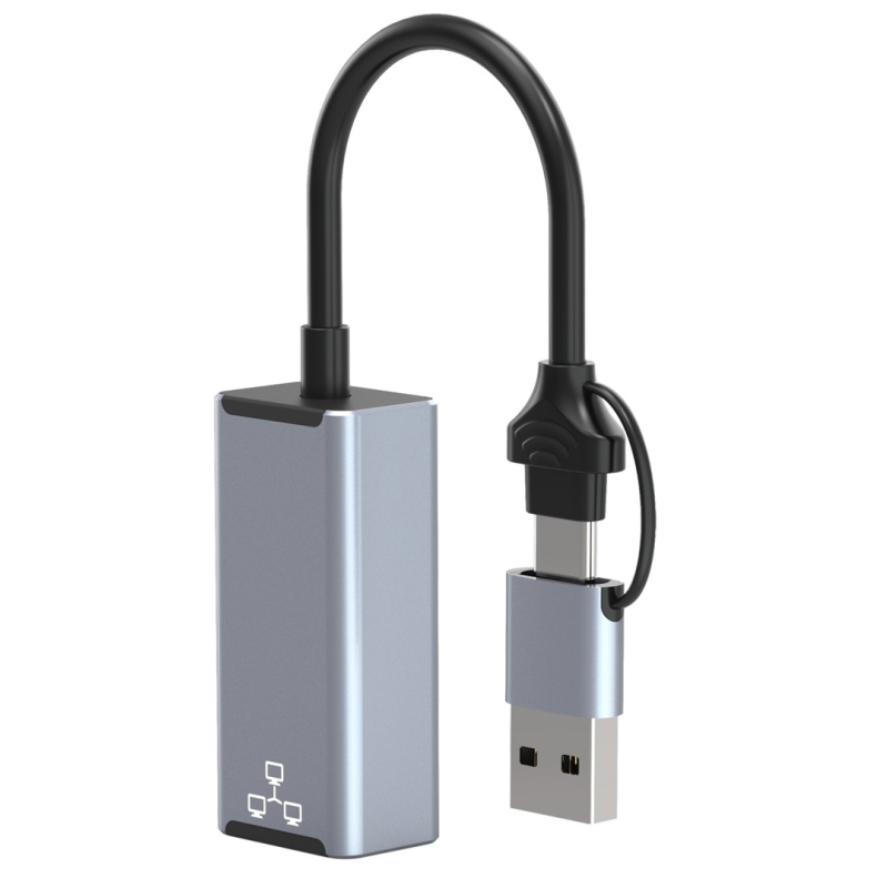 Adapter USB/TYPE C Ethernet 100Mbps