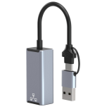 Adapter USB/TYPE C Ethernet 100Mbps