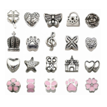 Zestaw koralików Princess różowy