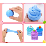 Masa plastyczna zestaw 24 kolory Slime kolorowe babeczki