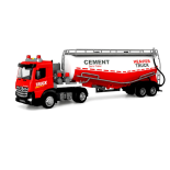 Cysterna do transportu cementu strzelająca wodą
