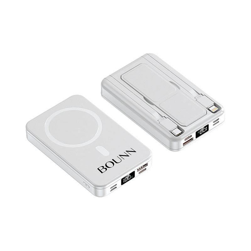 Bounn Power Bank Magsafe indukcja kabel 10000mAh