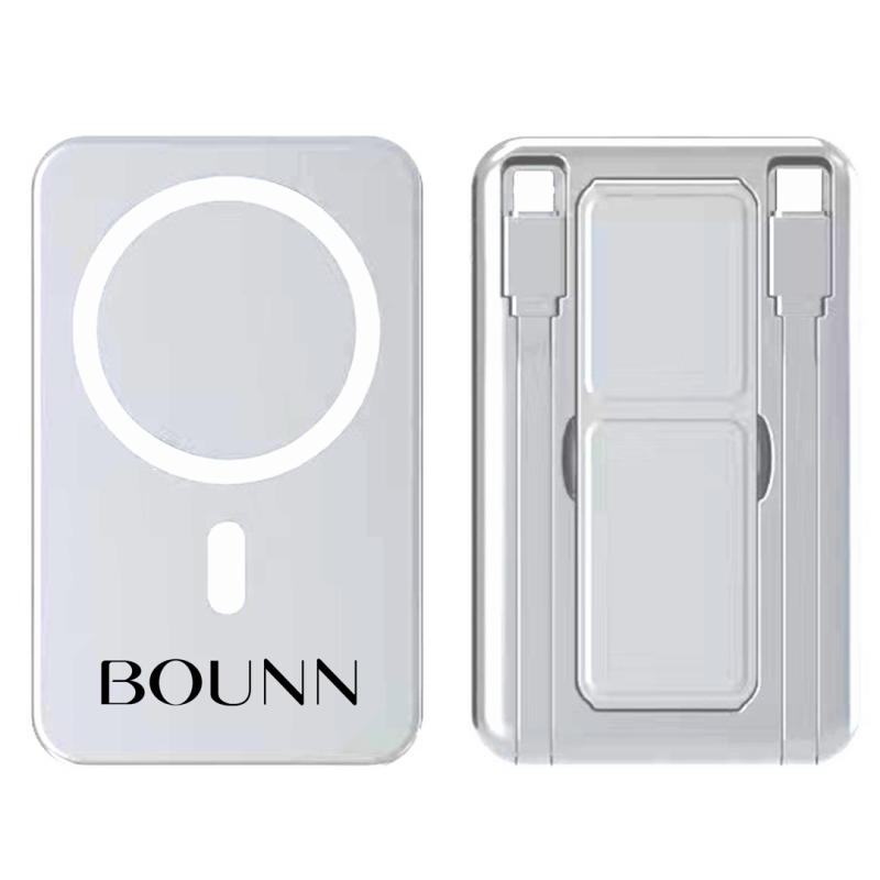 Bounn Power Bank Magsafe indukcja kabel 10000mAh