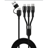 Kabel do ładowania TYPE-C/Lightning 2.4A/micro 3 w 2