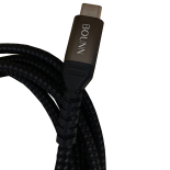 Kabel USB-C szybkie ładowanie | 2m | PD60W 2x USB-C | nylon oplot
