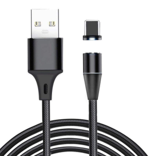 Kabel USB C USB-C Lightning micro-USB magnetyczny 3w2 szybkie ładowanie| 3m