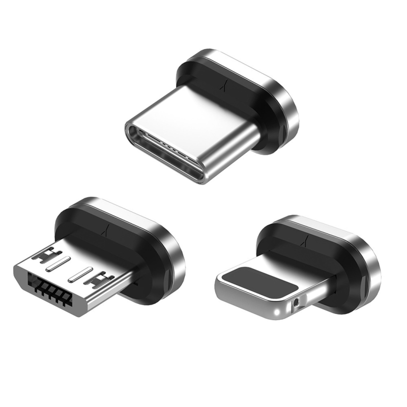 Kabel USB C USB-C Lightning micro-USB magnetyczny 3w2 szybkie ładowanie| 3m