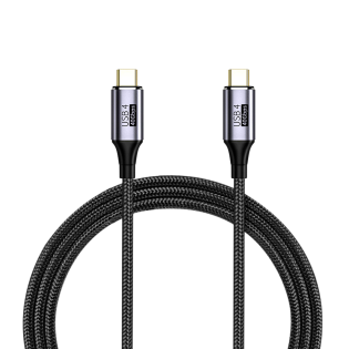 Kabel USB-C do USB-C 4 szybkie ładowanie PD 100W przewód 40 Gbps | 1m