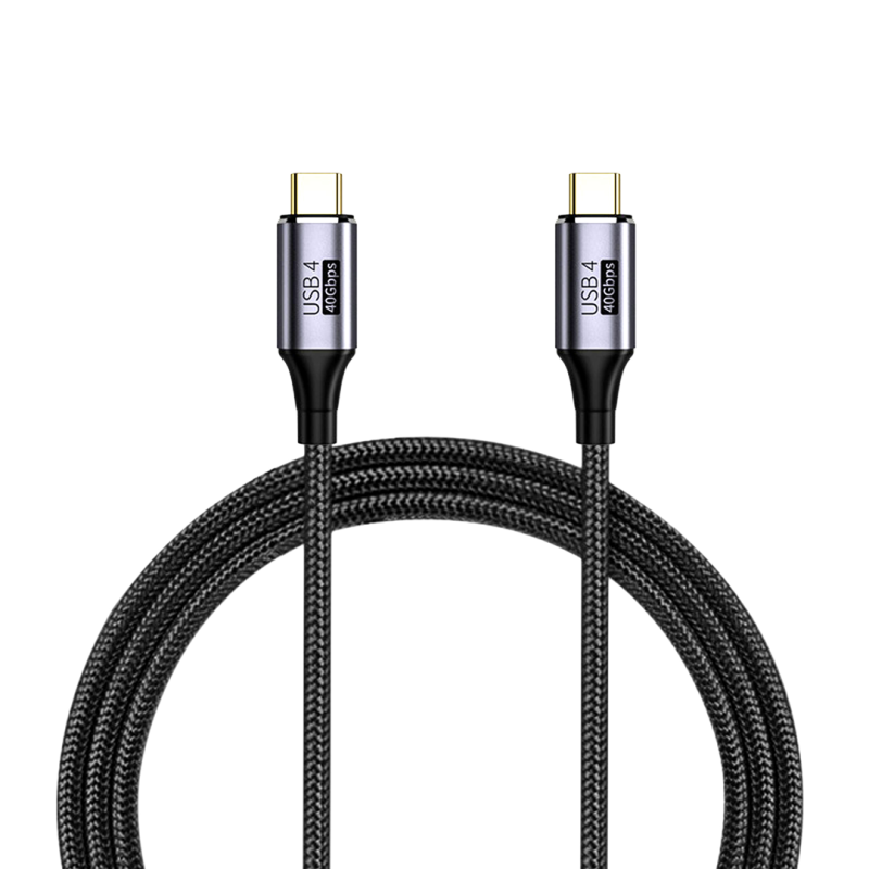 Kabel USB-C do USB-C 4 szybkie ładowanie PD 100W przewód 40 Gbps | 1m