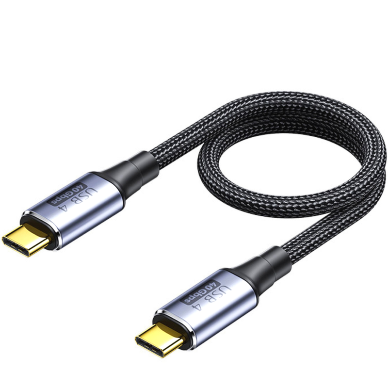 Kabel USB-C do USB-C 4 szybkie ładowanie PD 100W przewód 40 Gbps | 1m