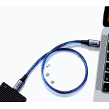 Kabel USB-C do USB-C 4 szybkie ładowanie PD 100W przewód 40 Gbps | 1m