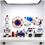 Zestaw zabawek kosmiczny Space 10 elementów