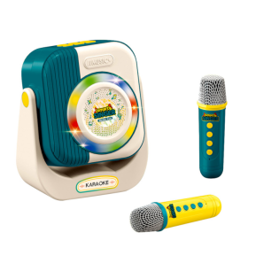 Zestaw do karaoke dla dzieci dwa mikrofony