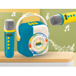 Zestaw do karaoke dla dzieci dwa mikrofony