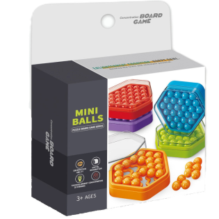 Gra logiczna puzzle mini smart IQ układanka zielona