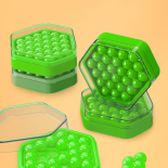 Gra logiczna puzzle mini smart IQ układanka zielona