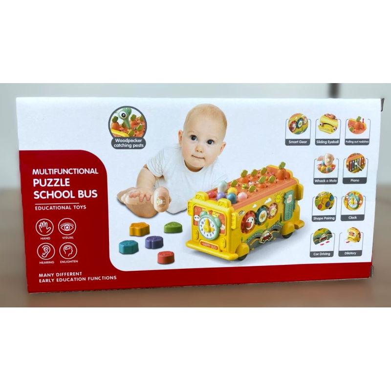 Samochód Interaktywny młoteczek cymbałki 18 m+