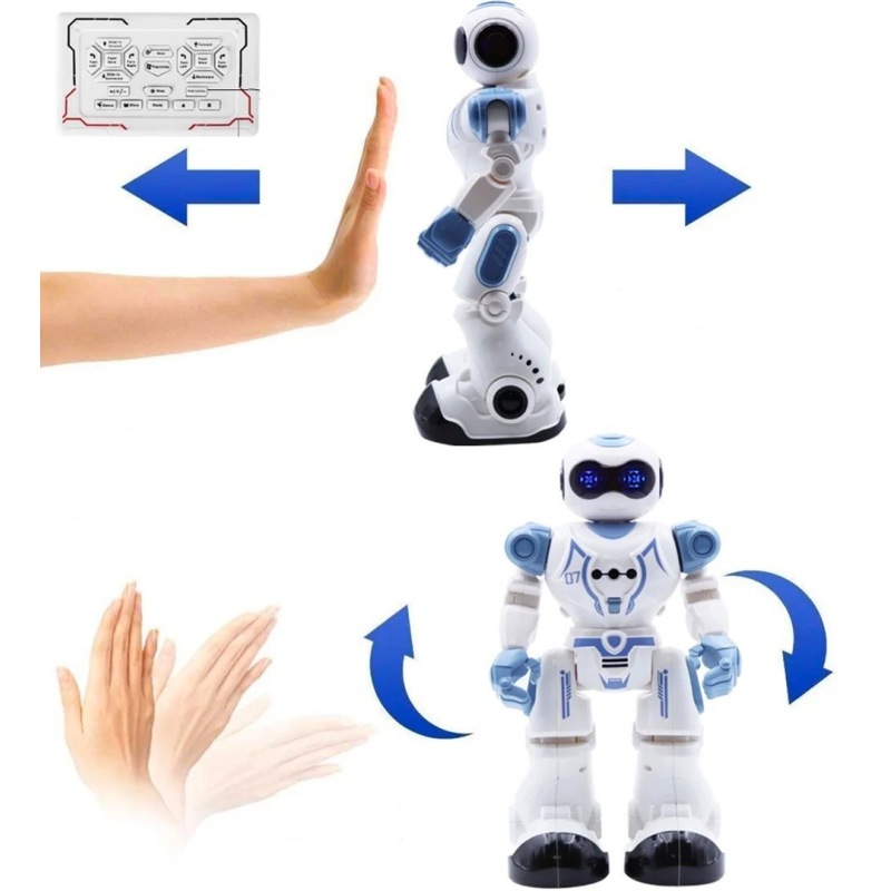 Robot tańczący z pilotem sterowaniem gestami