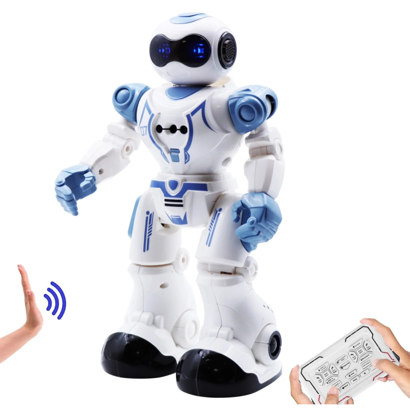 Robot tańczący z pilotem sterowaniem gestami