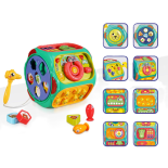Zabawka sensoryczna sorter sześcian 8w1 dla dzieci