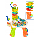 Stolik edukacyjny z wieżą zjeżdżalnią wys. 75 cm