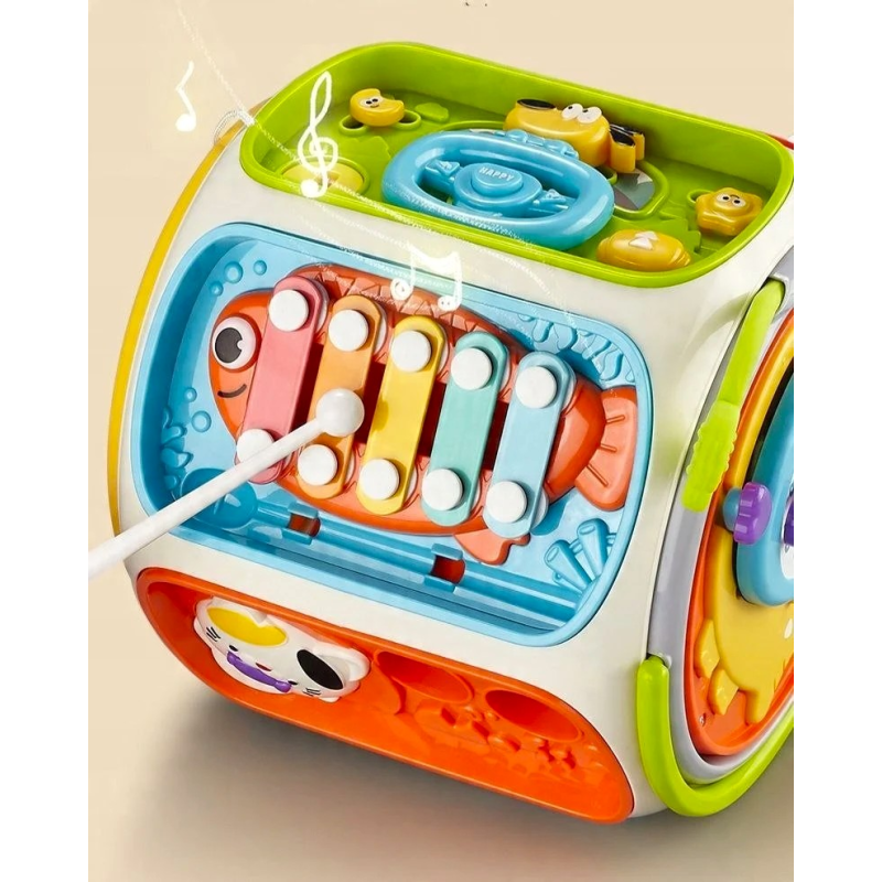 Kostka Edukacyjna Interaktywna Sorter sześcian 9w1