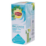 Herbata LIPTON Feel Good Selection, Balance, zielona, miętowa, 25 kopert
