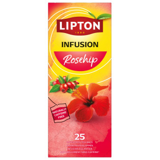 Herbata LIPTON Feel Good Selection, Relax, dzika róża, 25 kopert