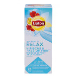 Herbata LIPTON Feel Good Selection, Relax, hibiskus i marakuja, 25 kopert