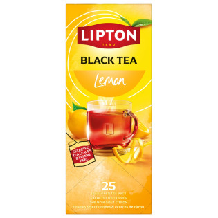 Herbata LIPTON Feel Good Selection, Refresh, cytryna, 25 kopert