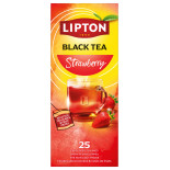 Herbata LIPTON Feel Good Selection, Refresh, truskawka, 25 kopert
