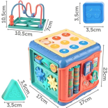 Edukacyjna kostka 8w1 sorter dla dzieci 18 m+