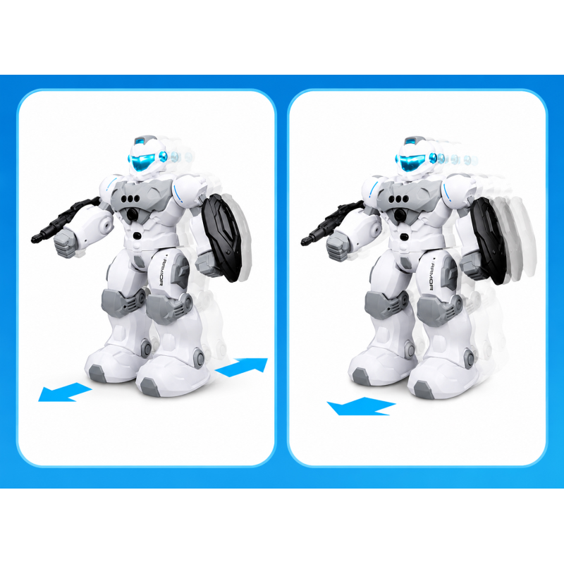 Robot zdalnie sterowany niebieski
