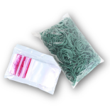 Woreczki strunowe, gumki recepturki, torby